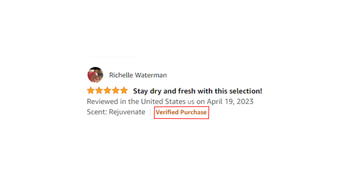 Amazon Verified Review