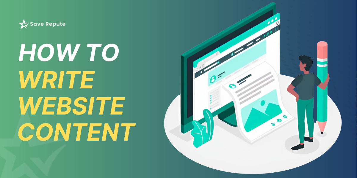 how to write website content