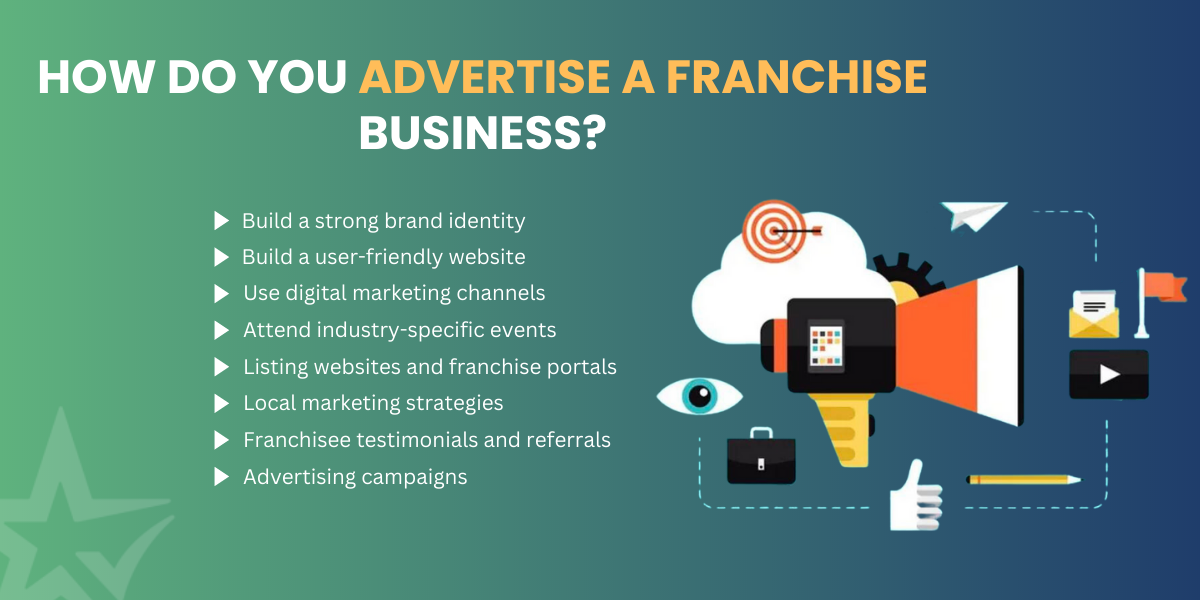 how to advertise frenchise business