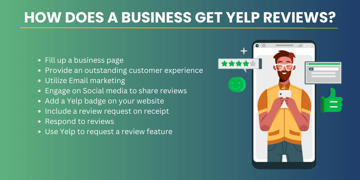 How does a Business get Yelp Reviews