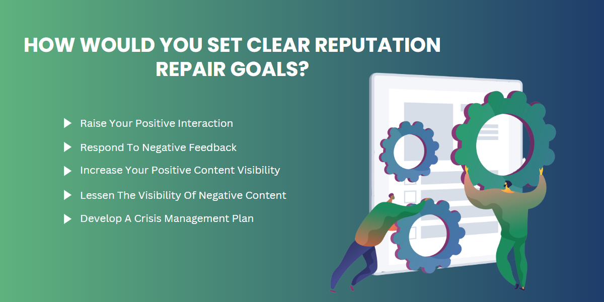 Clear Reputation Repair Goals