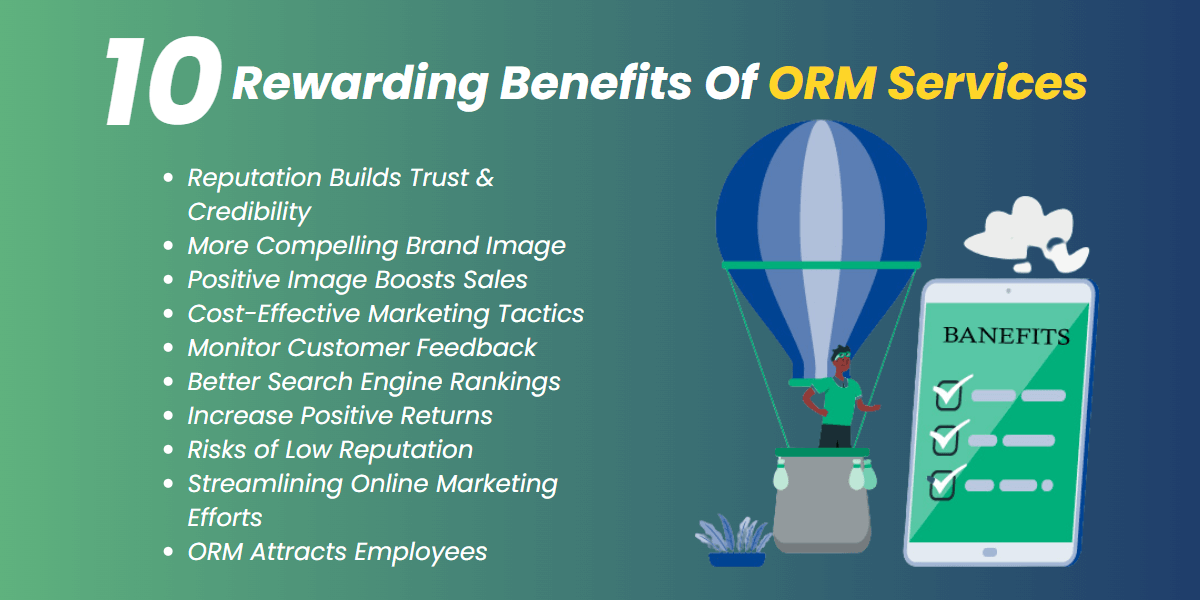 10 Rewarding benefits of Online Reputation Management Services